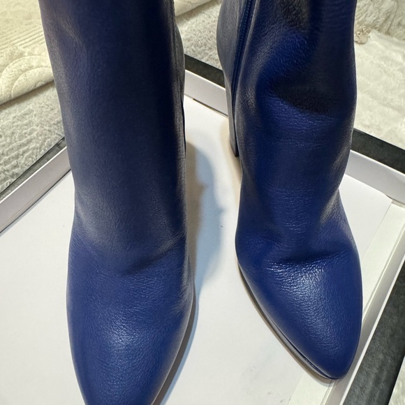 Jessica Simpson Royal Blue Heeled Boots - Picture 4 of 4